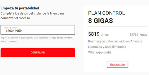 Portabilidad Claro Argentina Portabilidad Claro Argentina